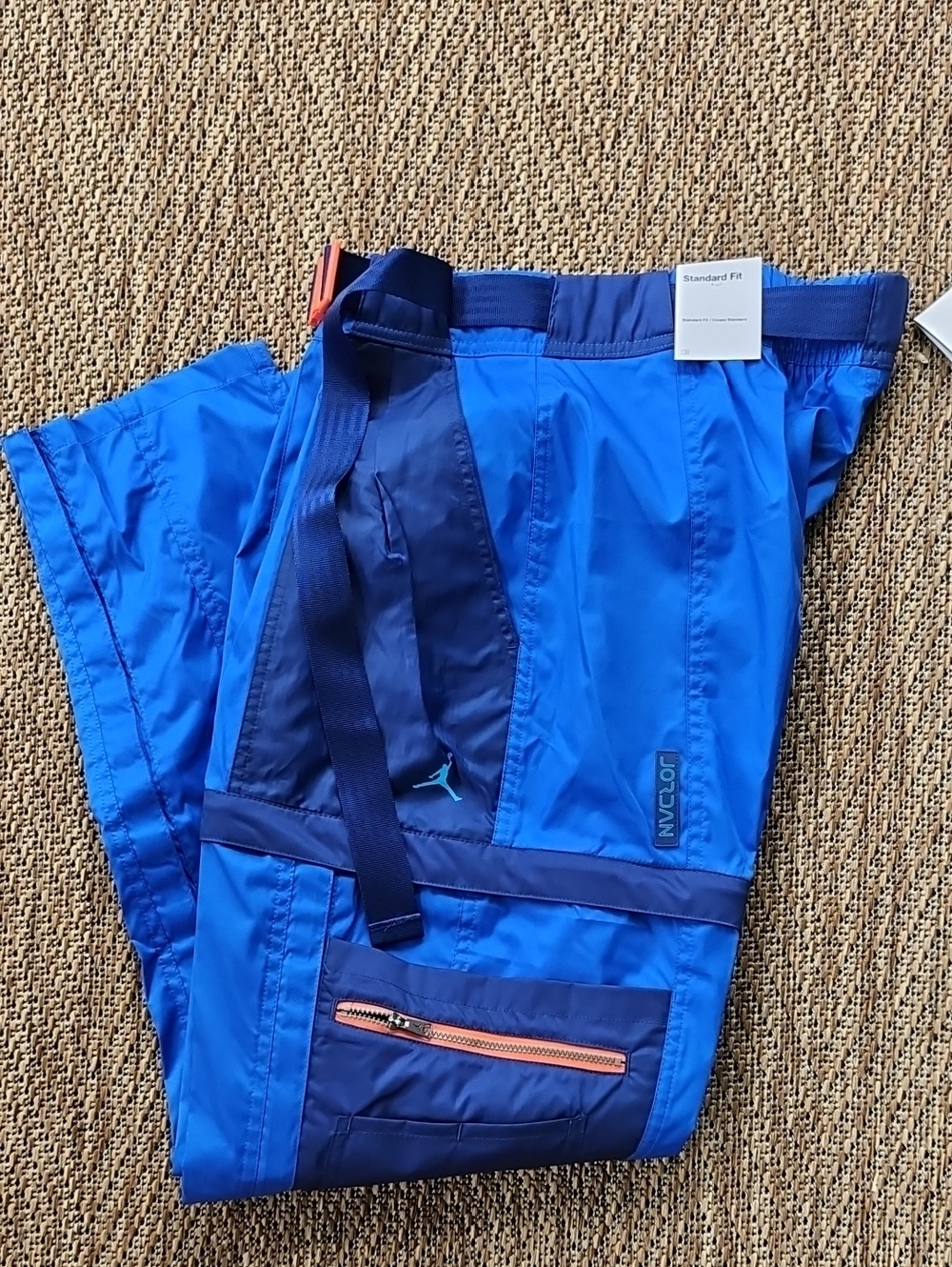 Jordan Royal Blue Active Nylon Conversable Pants
